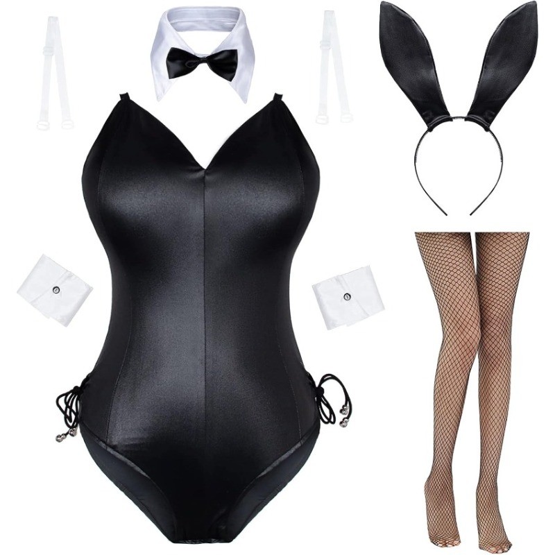 Jual Womens Bunny Costume Girl Suit Senpai Cosplay Anime Role Costume ...