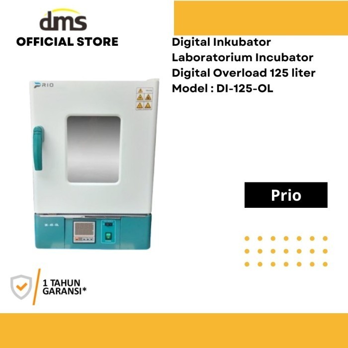Jual Digital Inkubator Laboratorium Incubator Digital Overload 125 ...