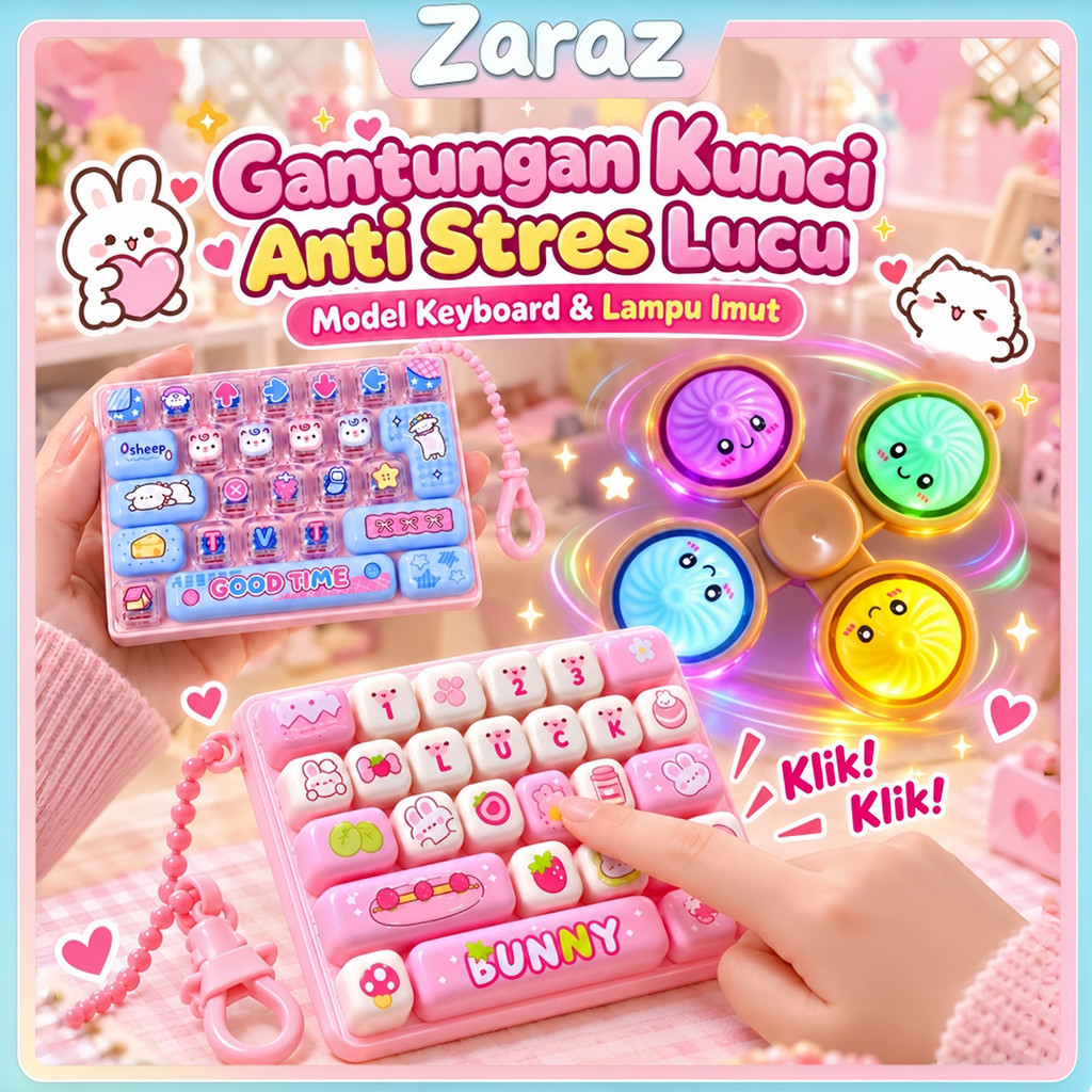 Jual [COD]Keyboard Dekompresi 26 Tombol Mainan Anak Anti Stress ASMR ...