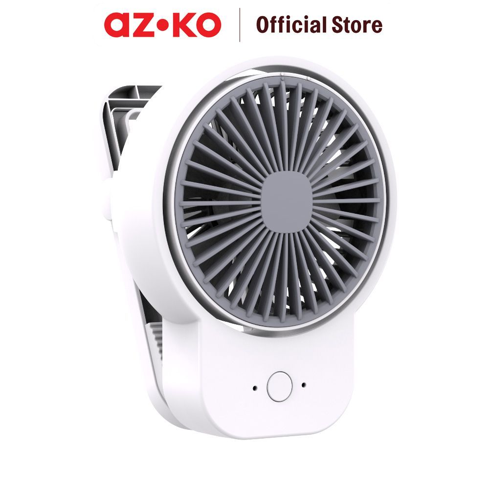 AZKO APA Kipas Angin Portable Klip 3 Inch Portable Fan Mini Fan Kipas USB Pendingin Genggam