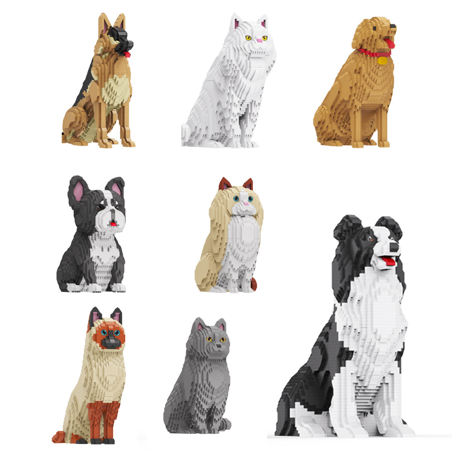 Jual 2000+PCS Large Pet Toys Mini Bricks Blocks Sets Adult Buig Blocks ...