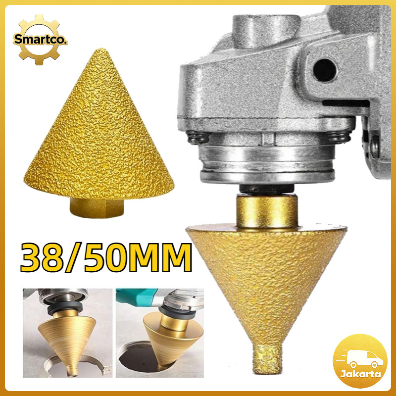 Jual Mata CNC Router 38/50mm Diamond Chamfer Profil Batu Granit Marmer ...