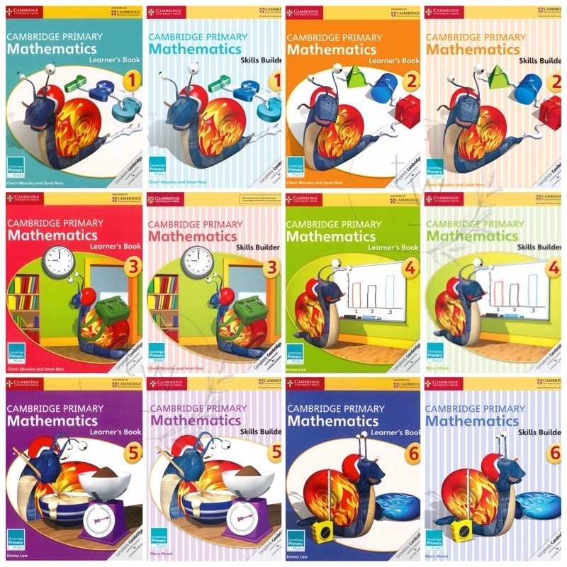 Jual Cambridge Primary Mathematics 1 2 3 4 5 6 Learner’s Book / Skills ...