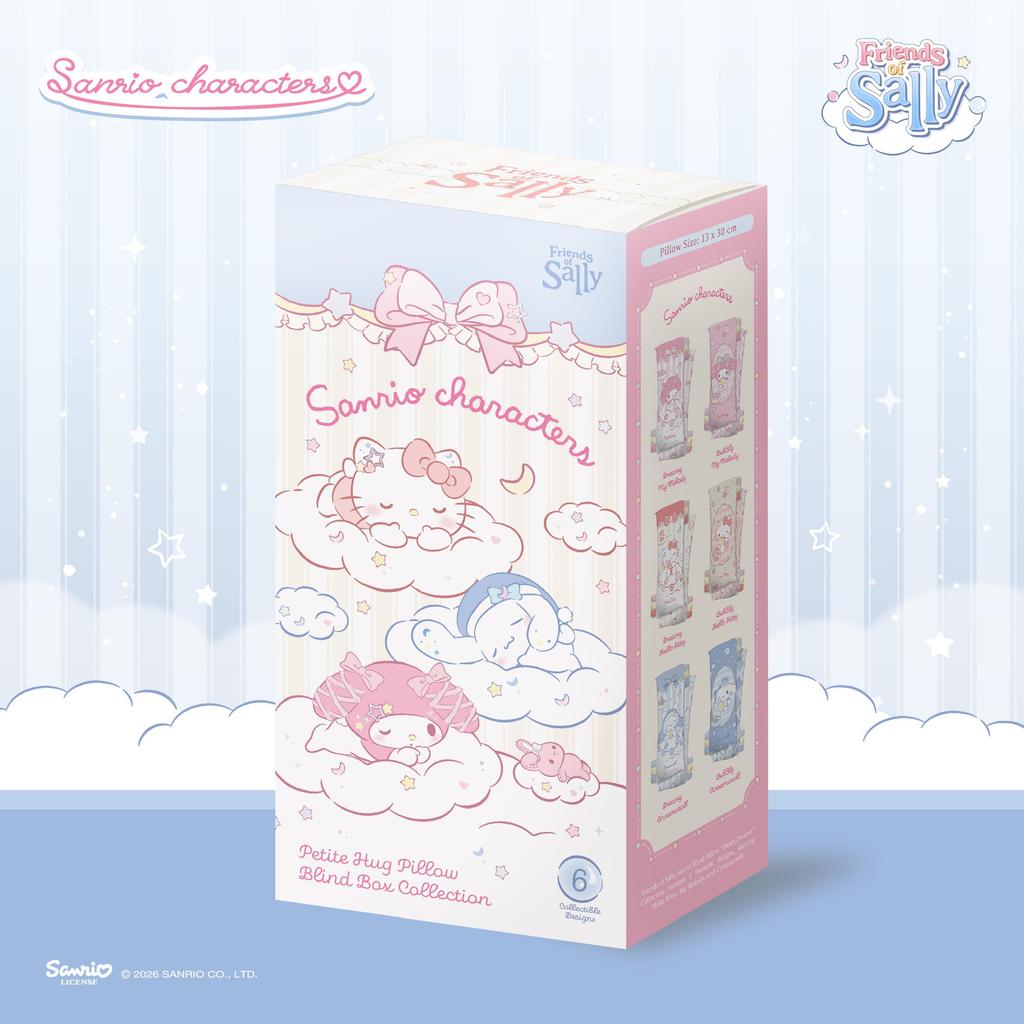 bantal peluk sanrio friends of sally sweet dreams collection