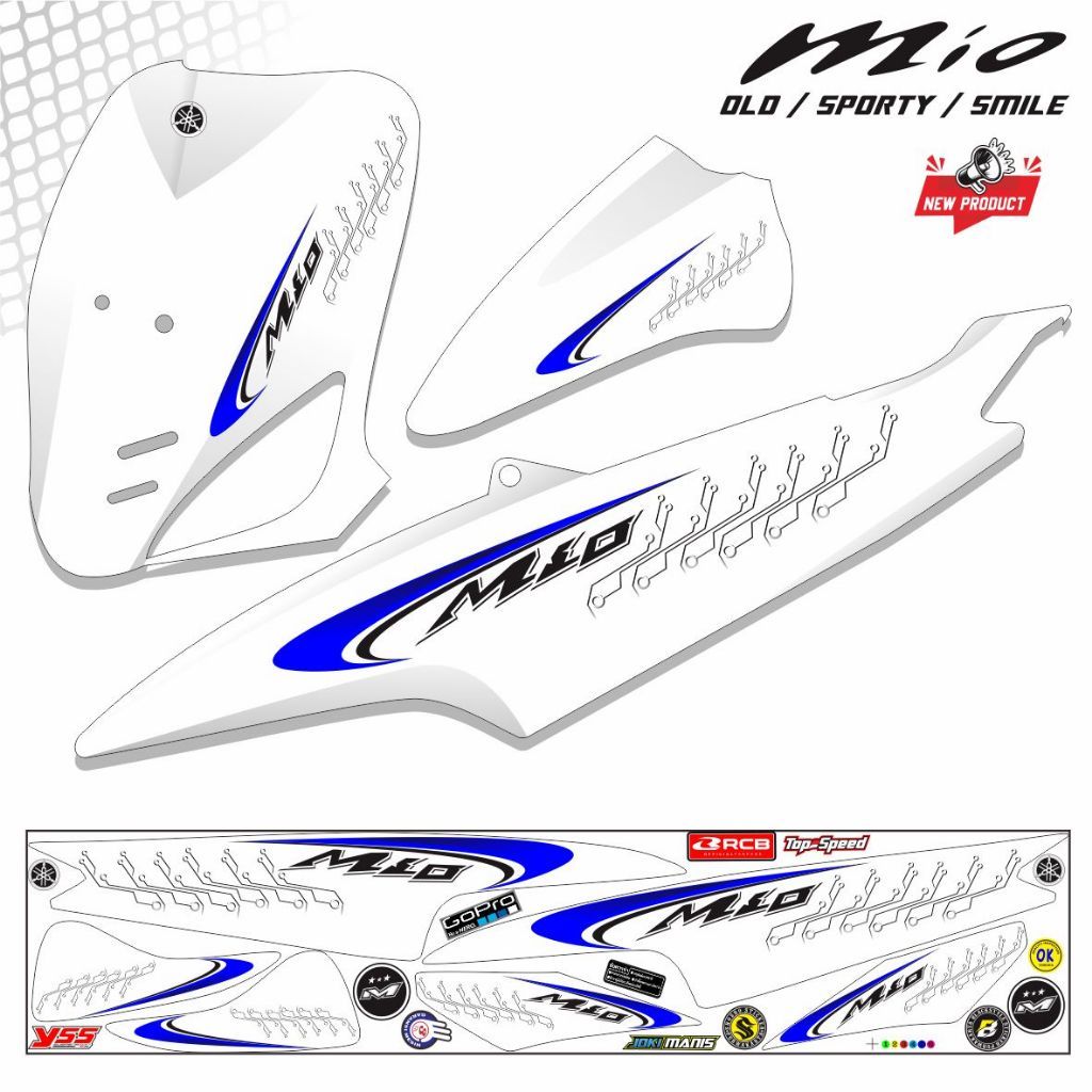 Jual STIKER MIO STRIPING POLET STRIPING MIO OLD MIO SPORTY STRIPING ...