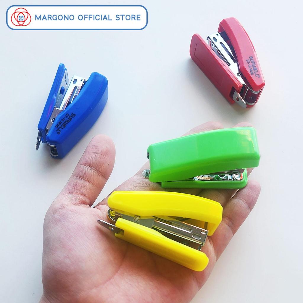 Jual Sunwell Stapler Mini Stepler Jepretan ST-10 Mini | Shopee Indonesia