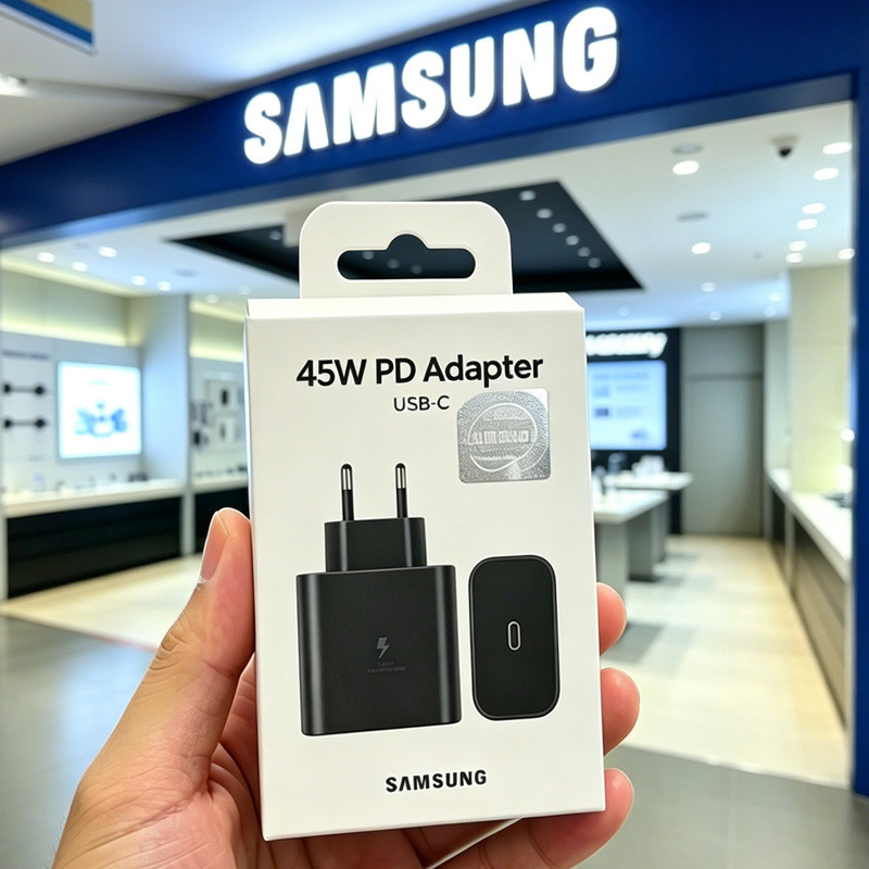 Samsung Original Charger | 25W&45W Adaptor Type C to C Fast Charging Cable