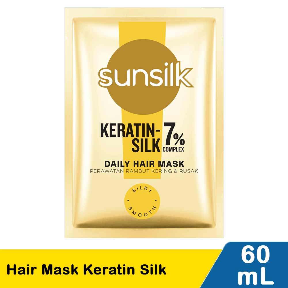 Jual SUNSILK HAIR MASK KERATIN SILK 60mL | Shopee Indonesia