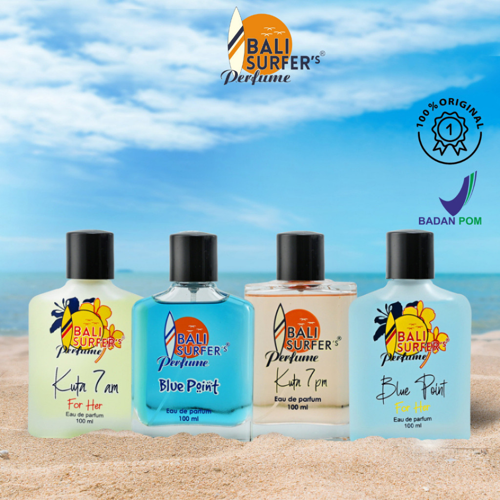 Jual Bali Surfers Parfum| Papan Selancar| Blue Point| Parfum Bali ...