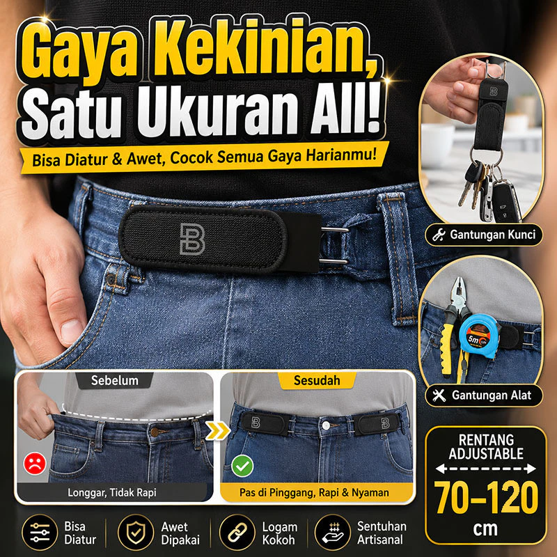 M8 Gesper Sabuk Kait Serbaguna P3