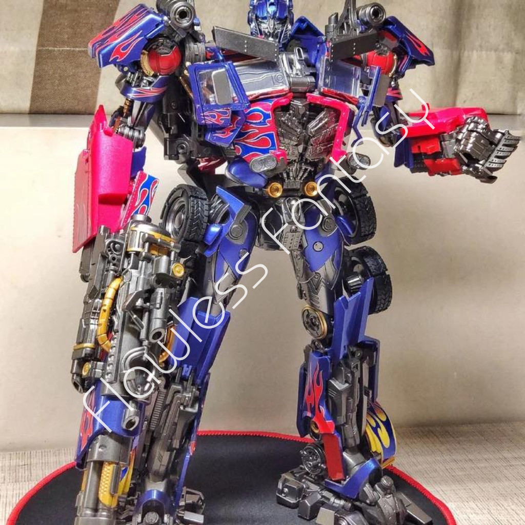 Jual Transformers BMB Black Mamba LS03F KM01S Bayverse Optimus Prime LS ...