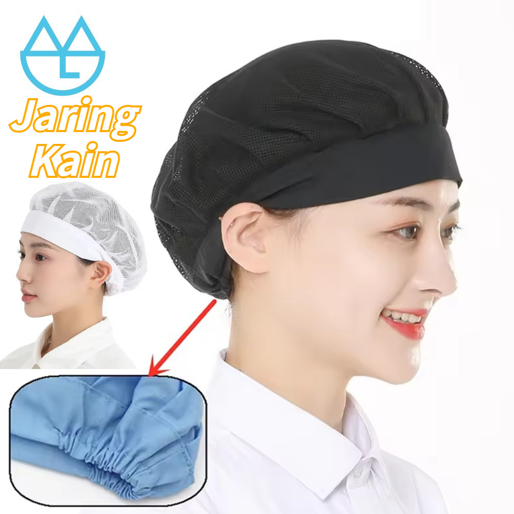 Jual Topi Chef Putih Porositas Topi Chef Jaring Topi Chef Koki Topi ...