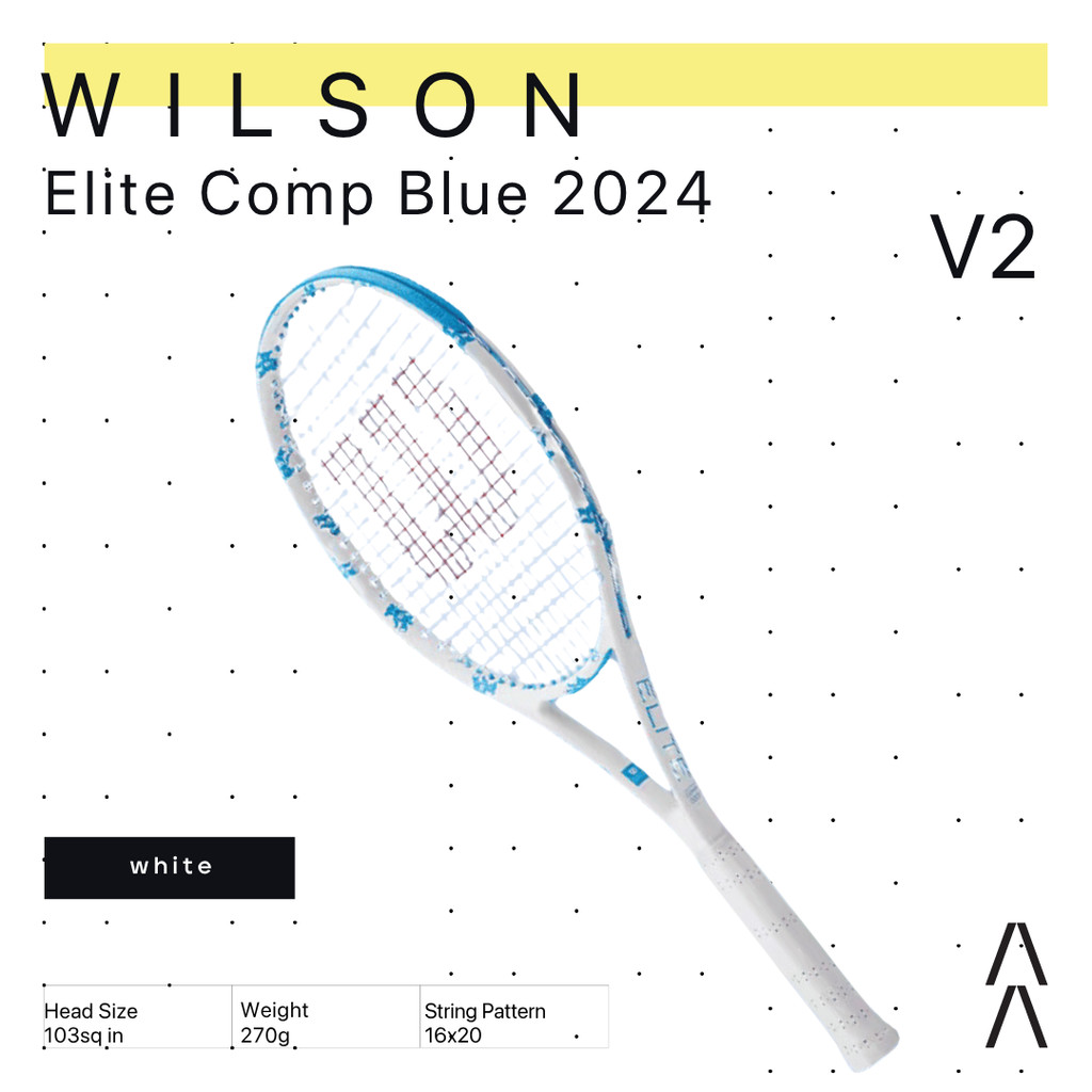 Jual Wilson Elite Comp V2 103 Blue Edition 2024 - Raket Tenis | Shopee ...