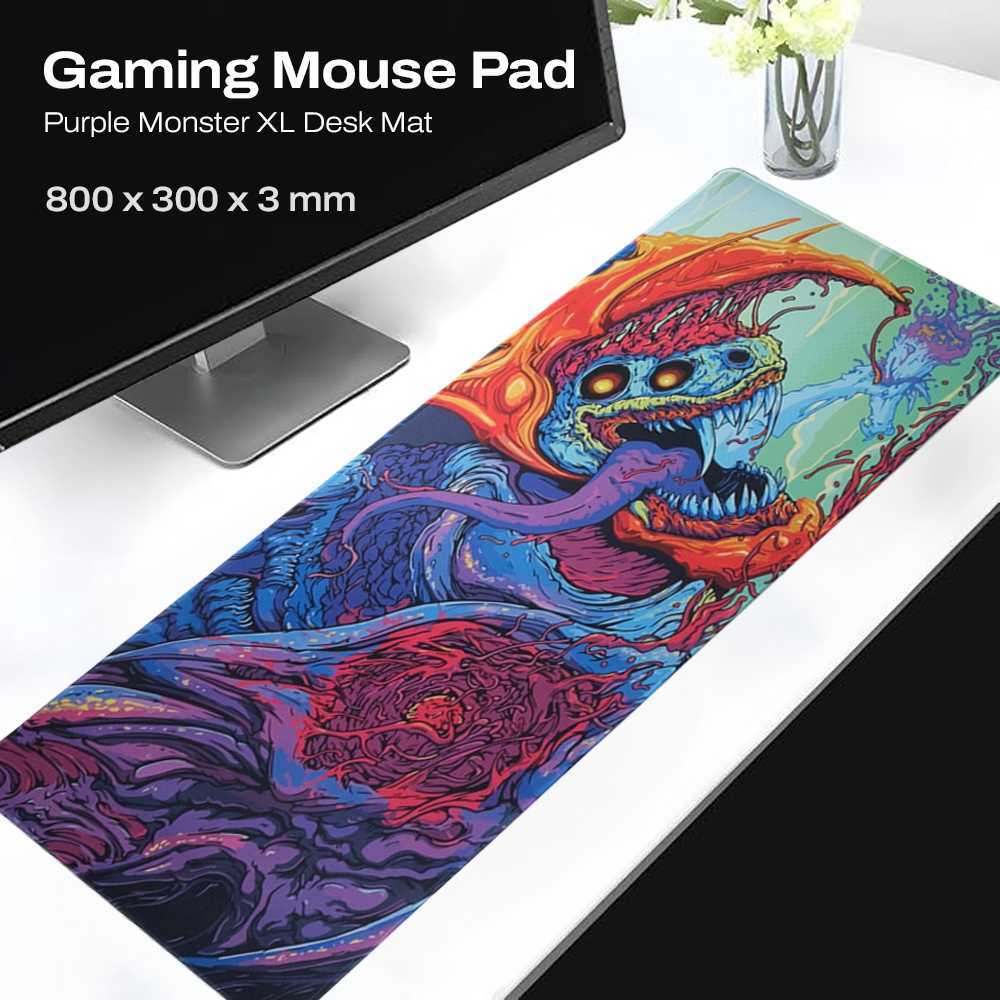 Jual Gaming Mouse Pad Alas mouse XL Desk Mat Anti Slip 800x300mm ...