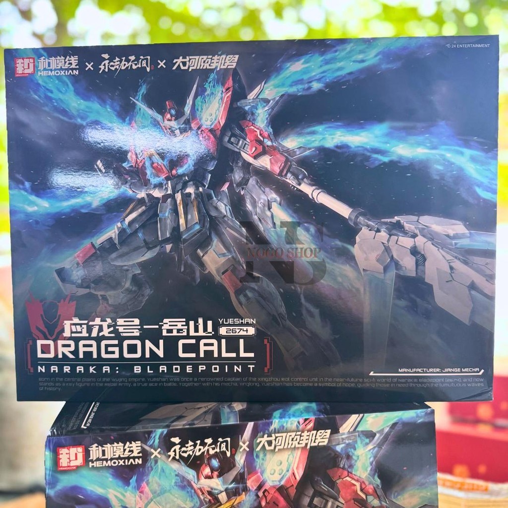 Jual Hemoxian x Naraka Blade Point 1/15 Yue Shan Dragon Call Model Kit ...