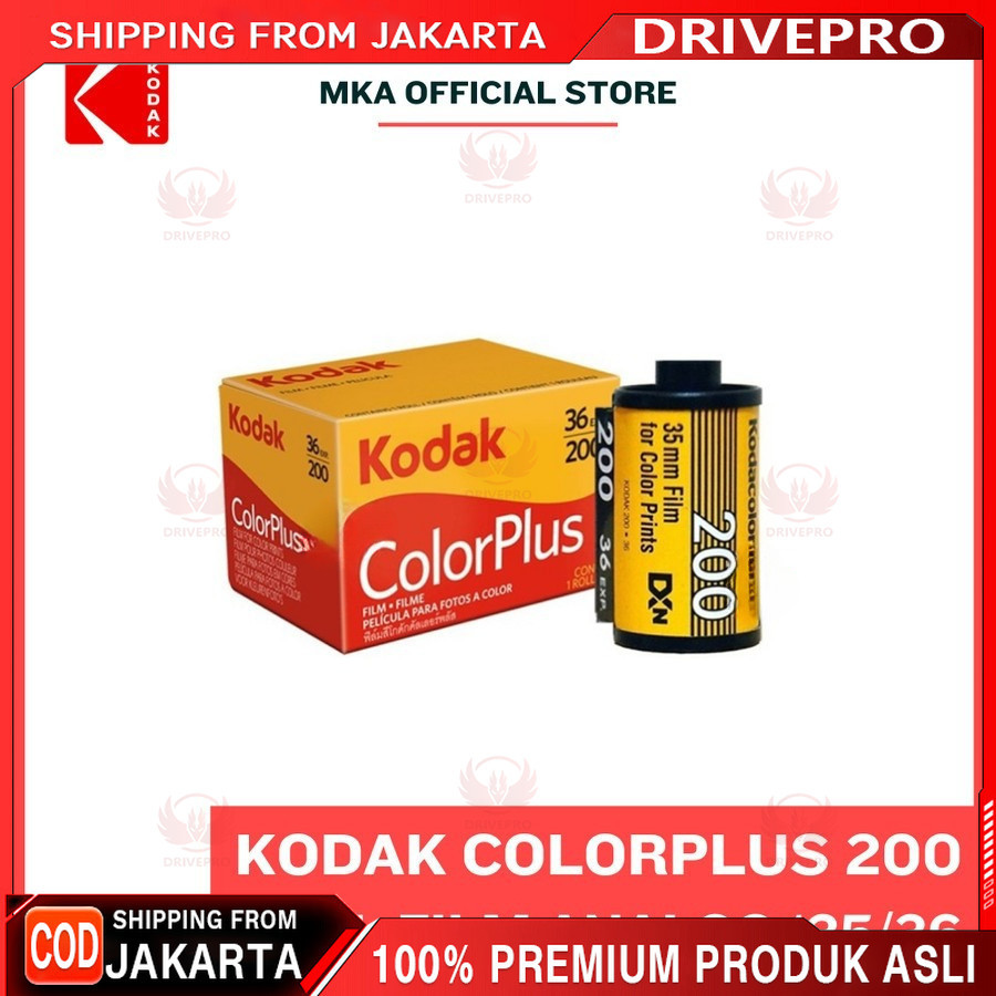 Jual Kodak Colorplus - Roll Film 35mm ISO 200 | Shopee Indonesia