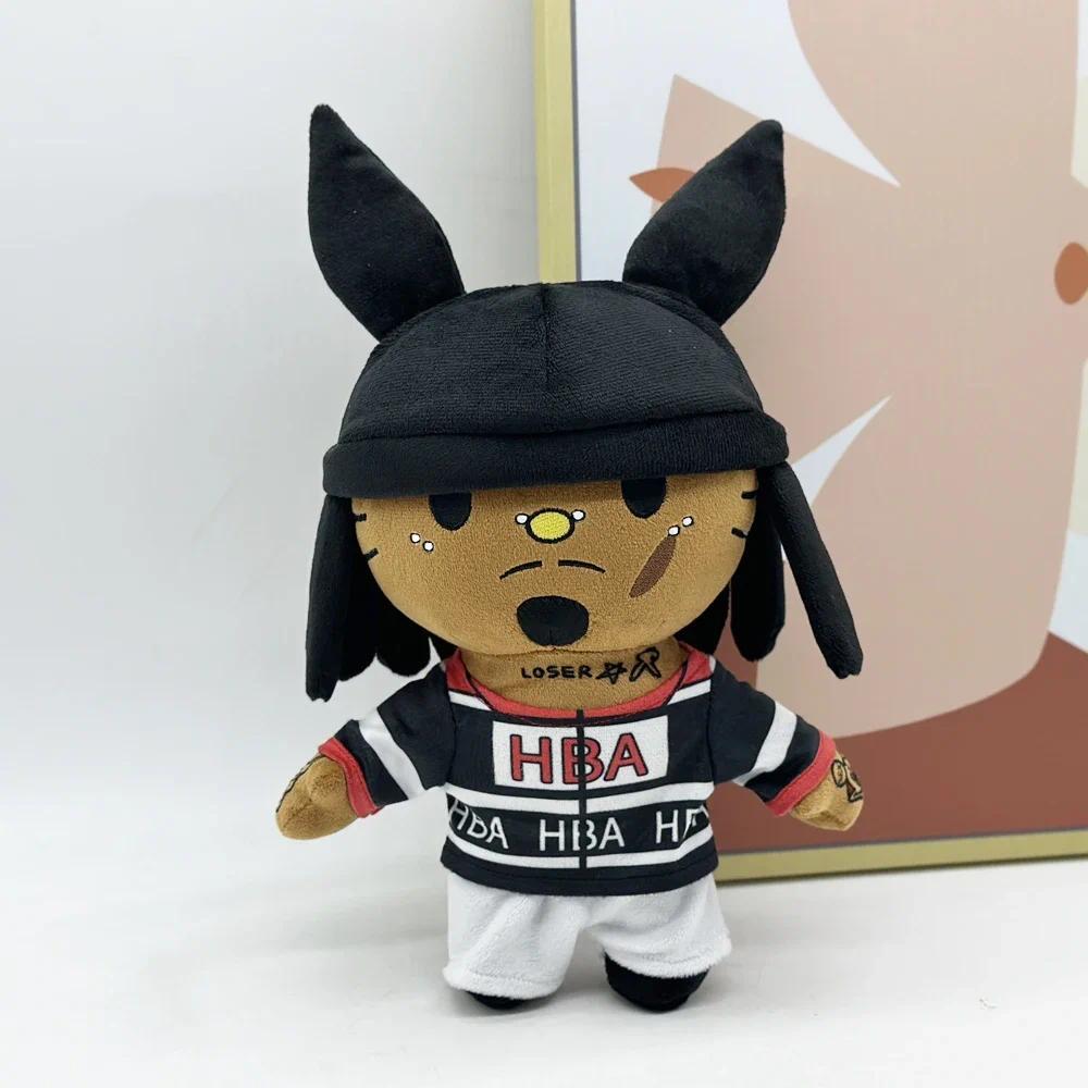 Jual Hello Kitty Playboi Carti With Black Rabbit Hat Plush Doll Figure ...