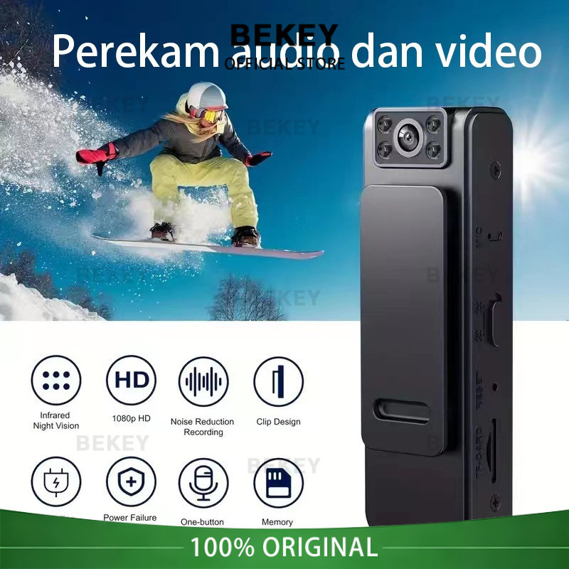 Jual BEKEY Camera HD 1080P Model Rotating Kamera Pengintai Clip Z8 ...
