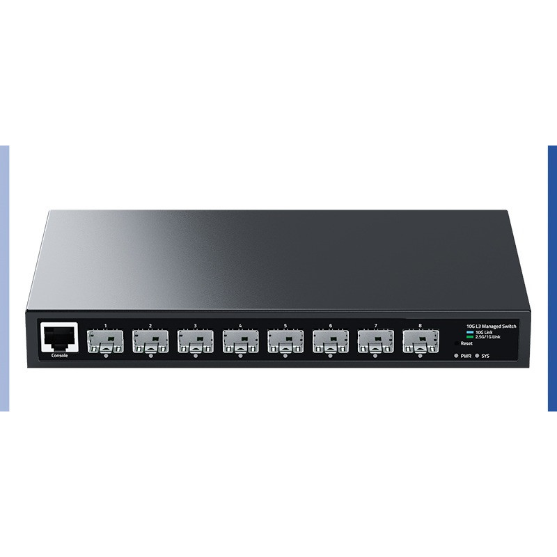 Jual 10G L3 Managed SFP+ Network Switch 8 Port 1G/2.5G/10G SFP Web ...