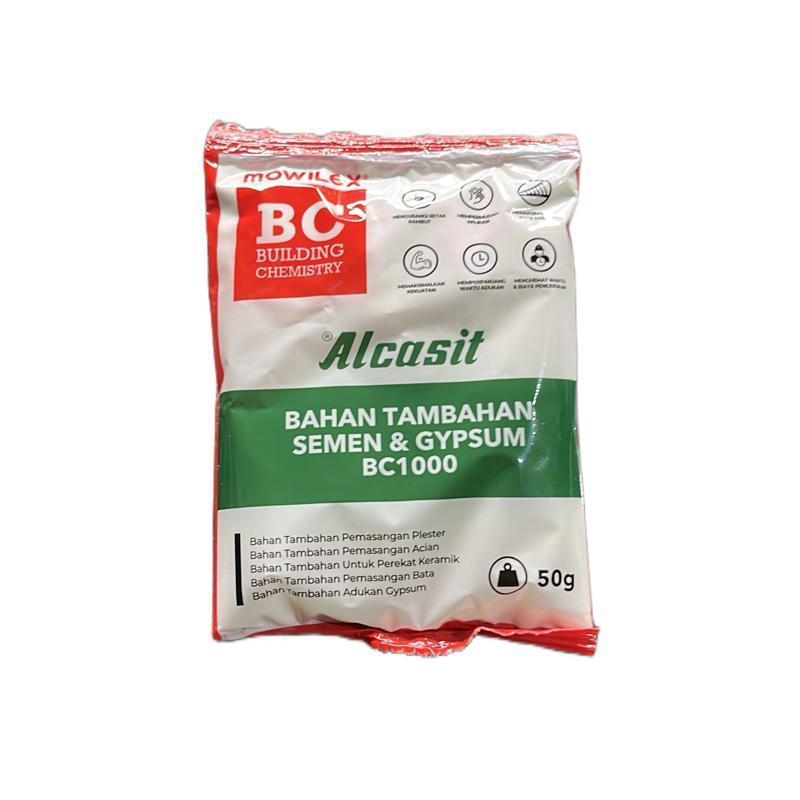 Jual Alkasit MOWILEX BC 1000 (50gr) | Pengeras Semen & Gypsum Obat ...