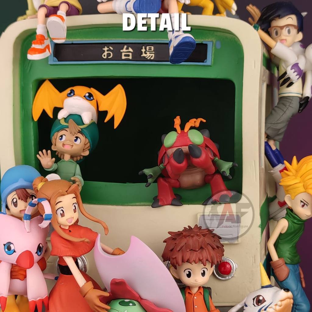 Jual Statue Action Figure Digimon Family Adventure by WASP Studio