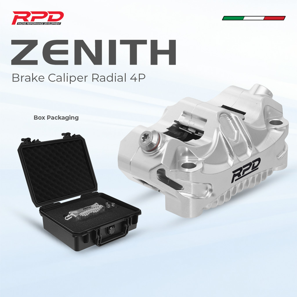 Jual RPD Brake Caliper Zenith Radial 4P P100 Kaliper Rem Motor | Shopee ...