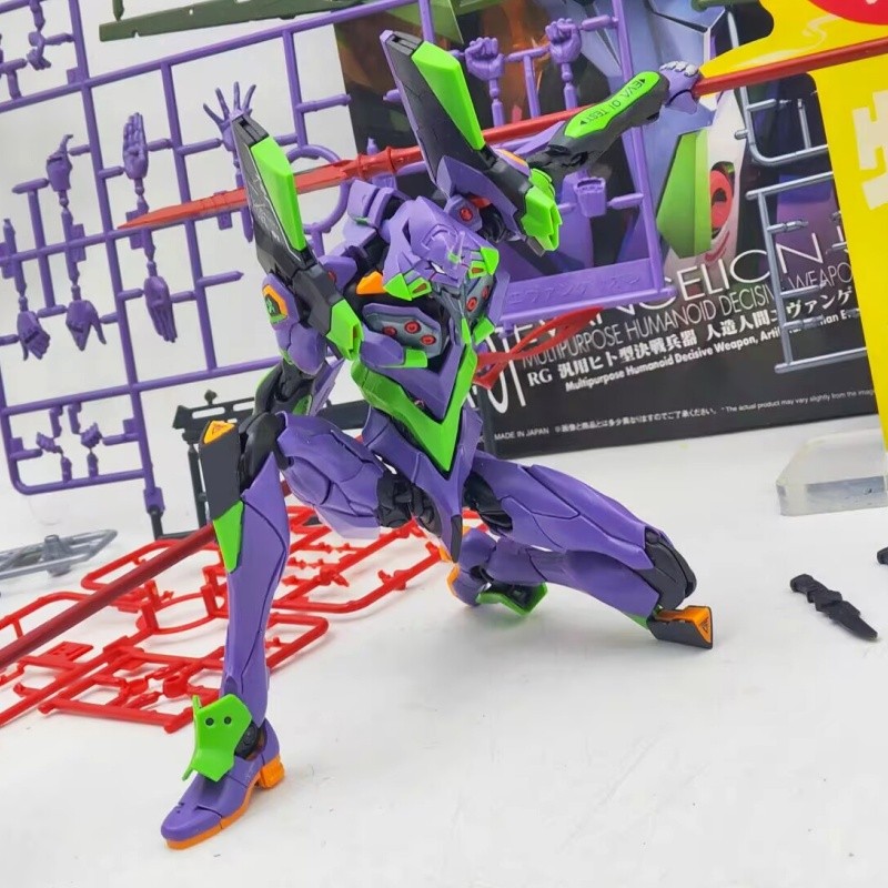 Jual In Stock Rg Evangelion Model Kit 1:144 Evangelion Figures ...