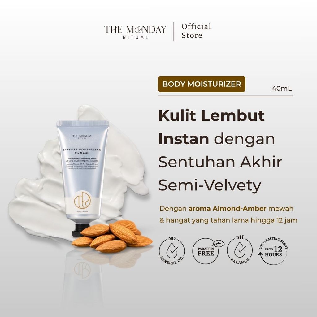 Jual The Monday Ritual Intense Nourishing Oil in Balm 40mL | Shopee ...