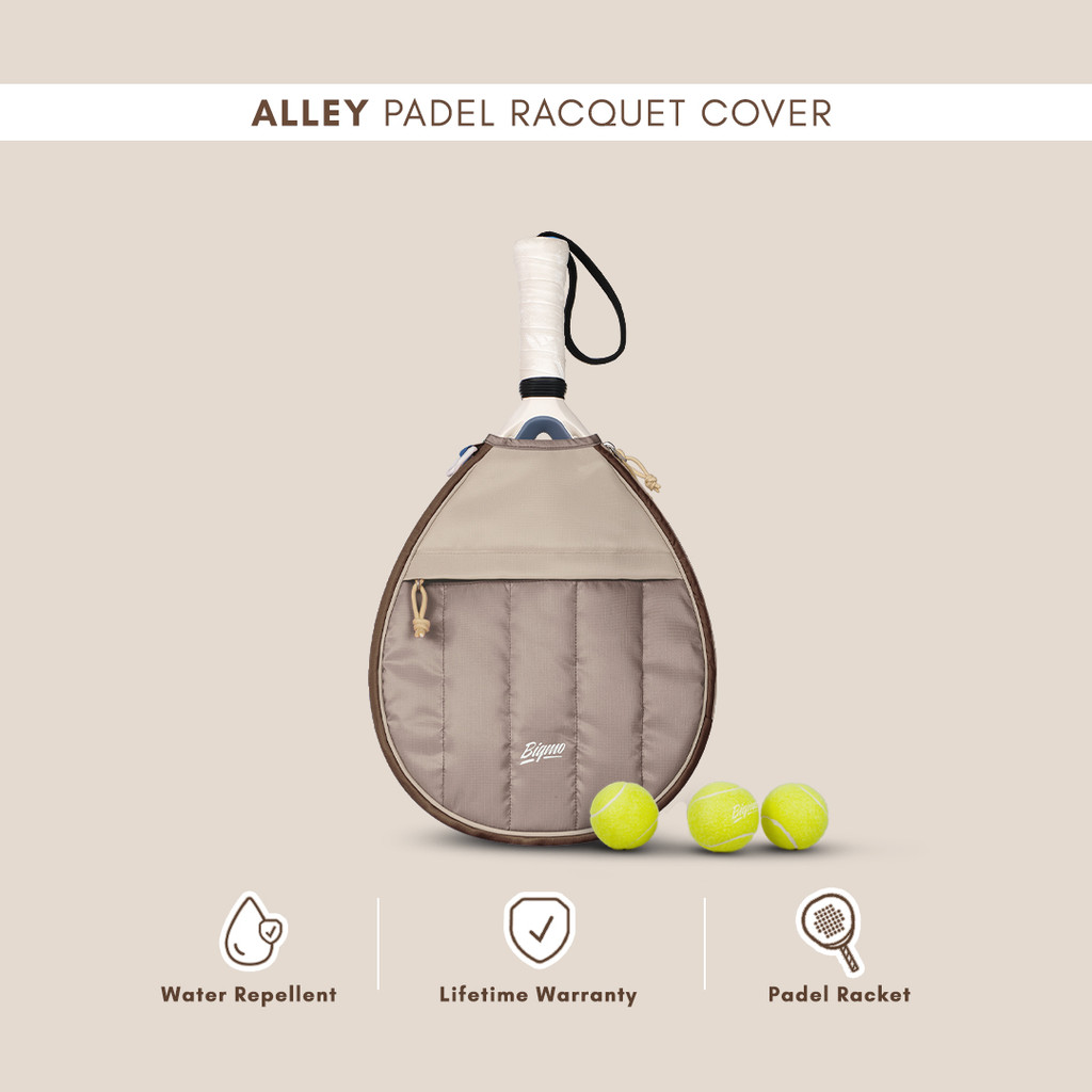 Jual Bigmo Alley Padel Racquet-Racket Cover Latte Water-Repellent ...