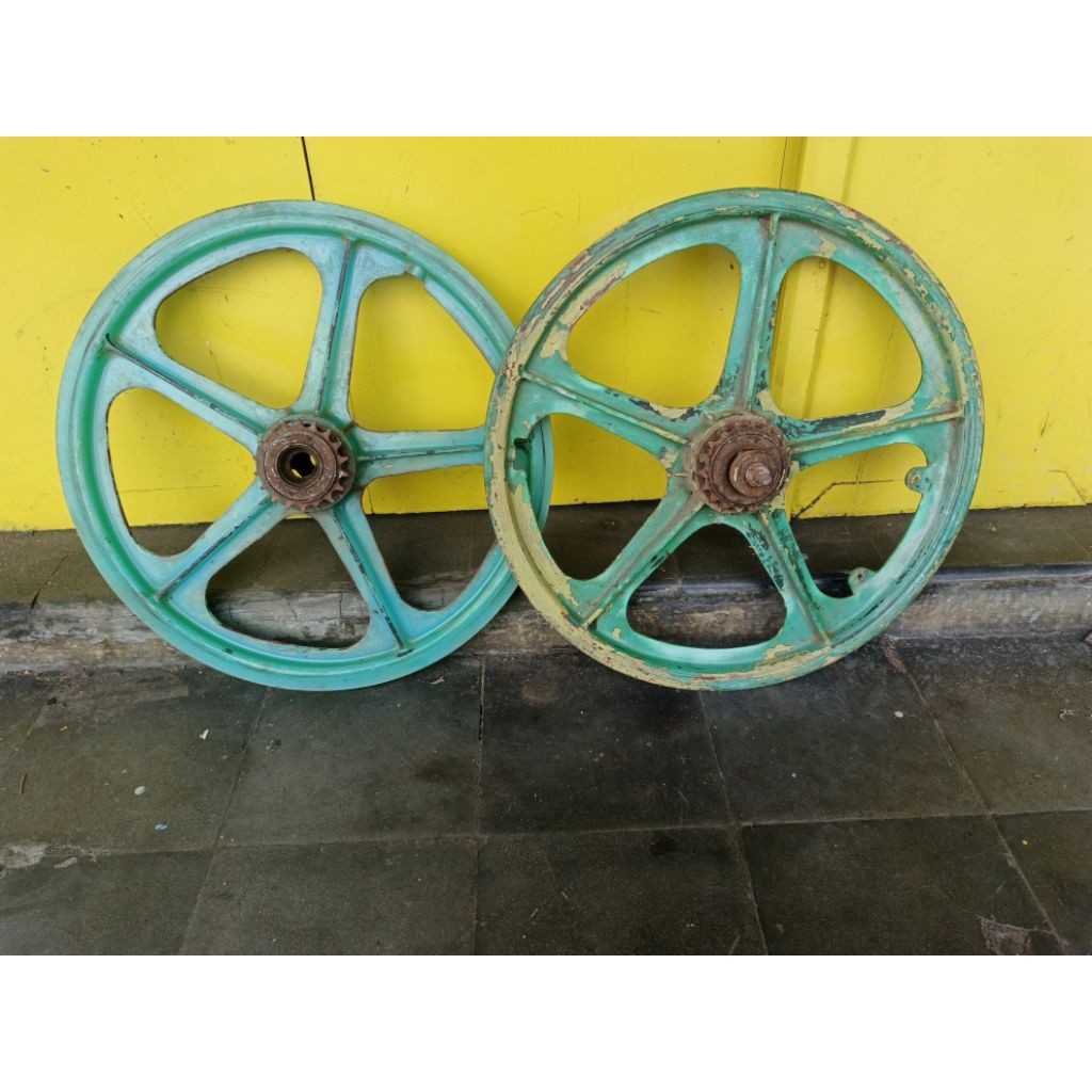 Jual velk sepeda bmx 20 racing belakang saja second layak | Shopee ...
