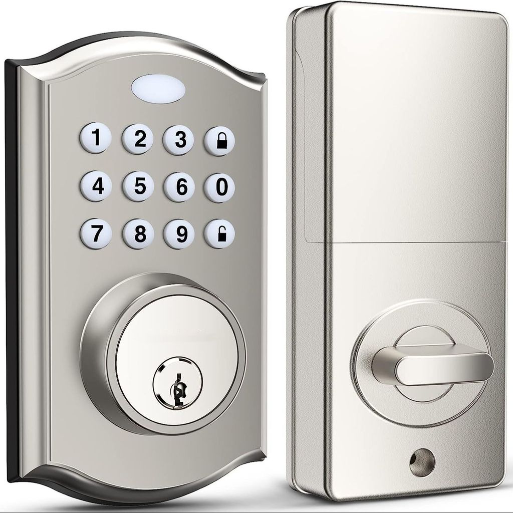 Jual Keyless entry door lock - electronic door lock with keypad, smart ...