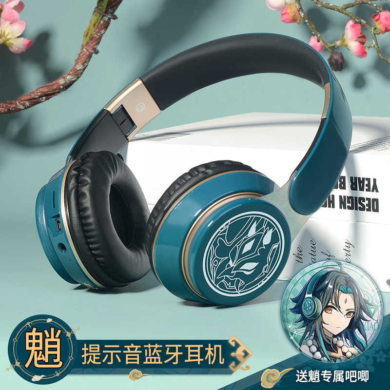 Jual New Genshin Impact Peripheral Bluetooth Headset Hutao Xiao Klee ...