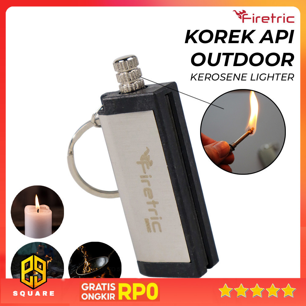 Jual Firetric Korek Api Outdoor Waterproof Kerosene Lighter - ES002 ...