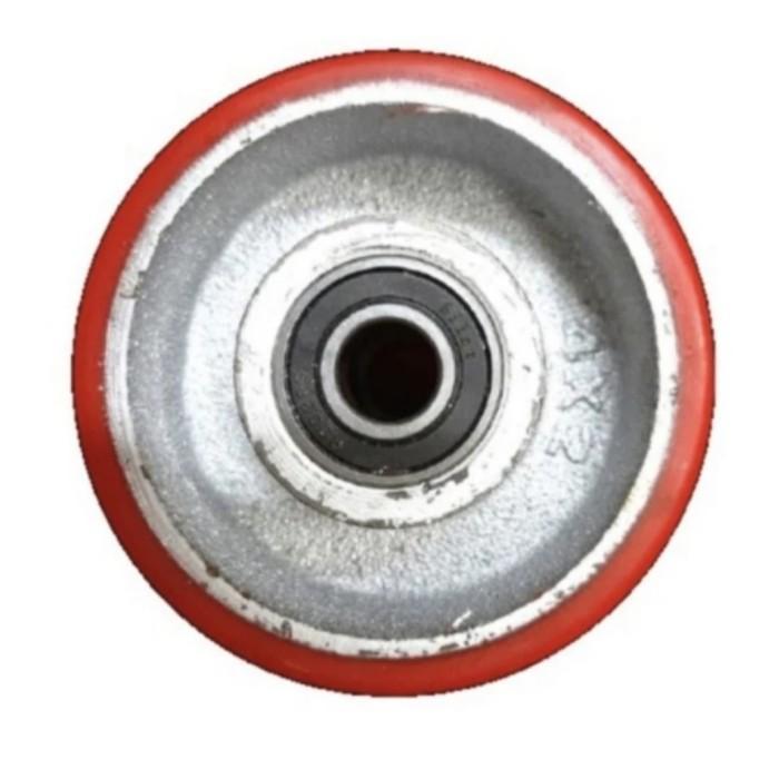 Jual Roda Caster Pu Heavy Duty 4 Inch Wheel Only/Roda Caster Saja ...