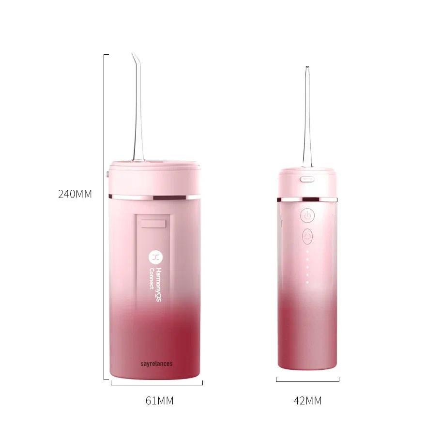 Jual 160ML Water Tank Electric Tooth Flusher Portable Tooth Washer Oral ...