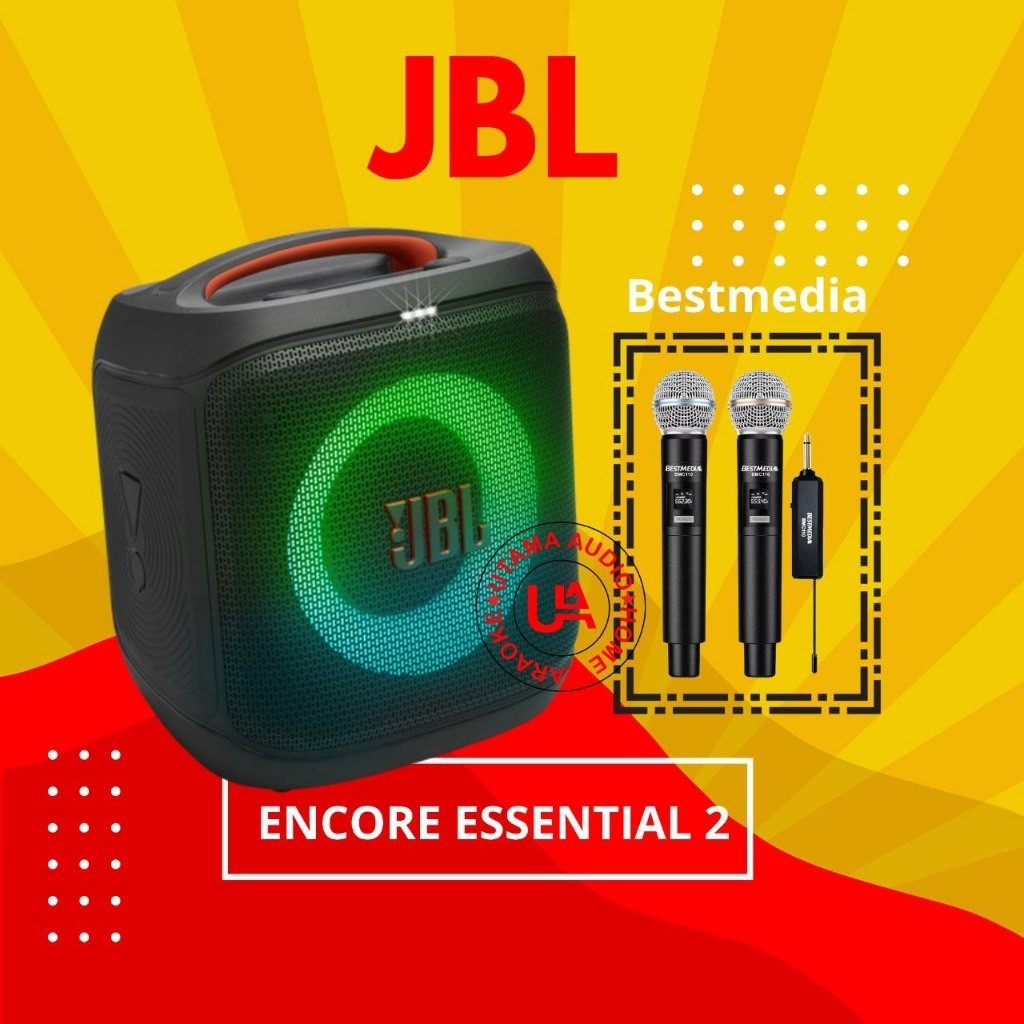 Jual JBL Partybox Encore Essential 2 Portable Speaker Party Box Garansi ...