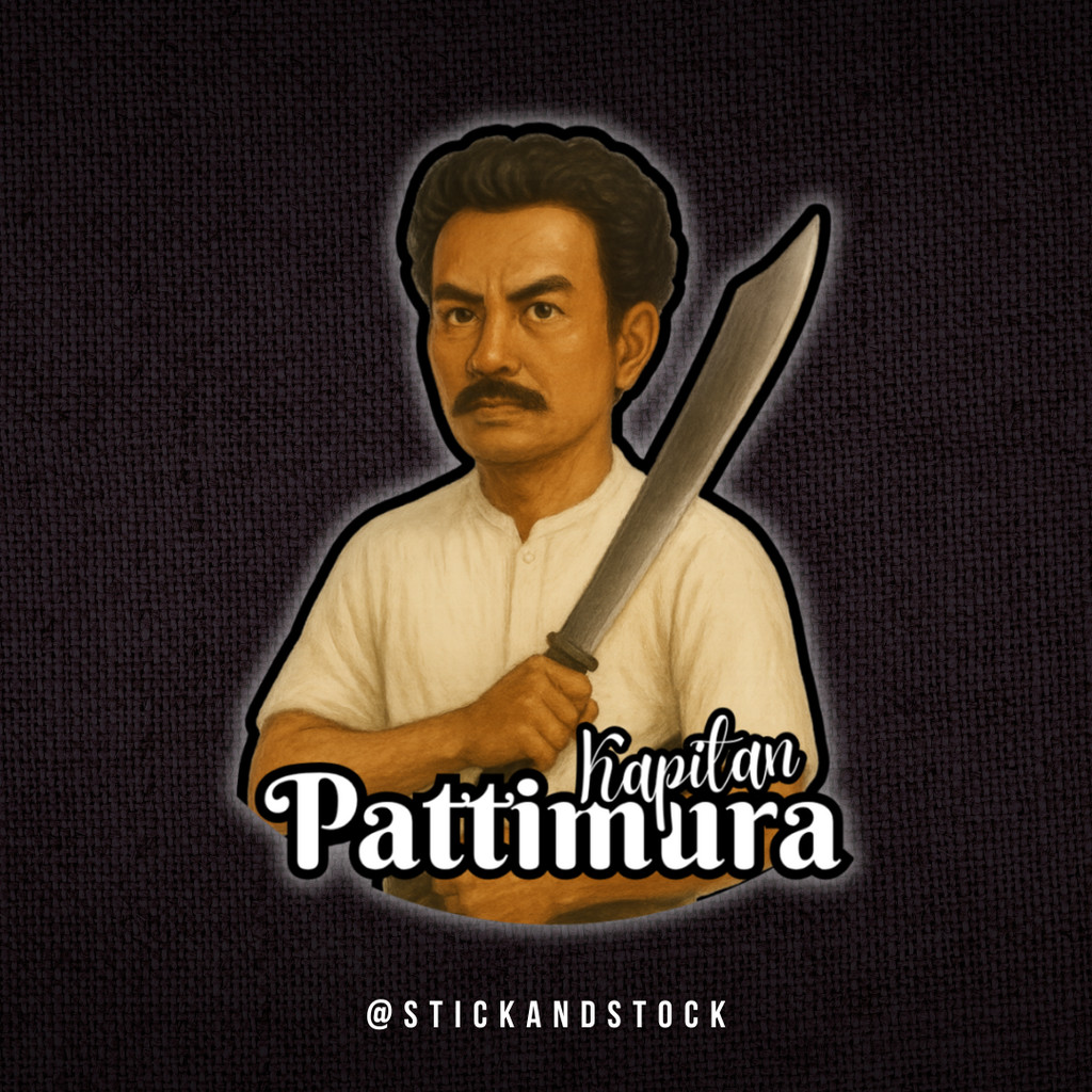 Jual Stiker Cutting Pahlawan Indonesia Kapitan Pattimura Tahan Air ...