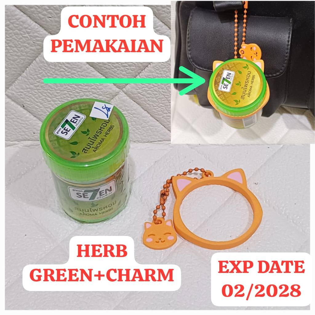 Jual READY GREEN SEVEN INHALER JAR THAILAND ORIGINAL 100% | Shopee ...