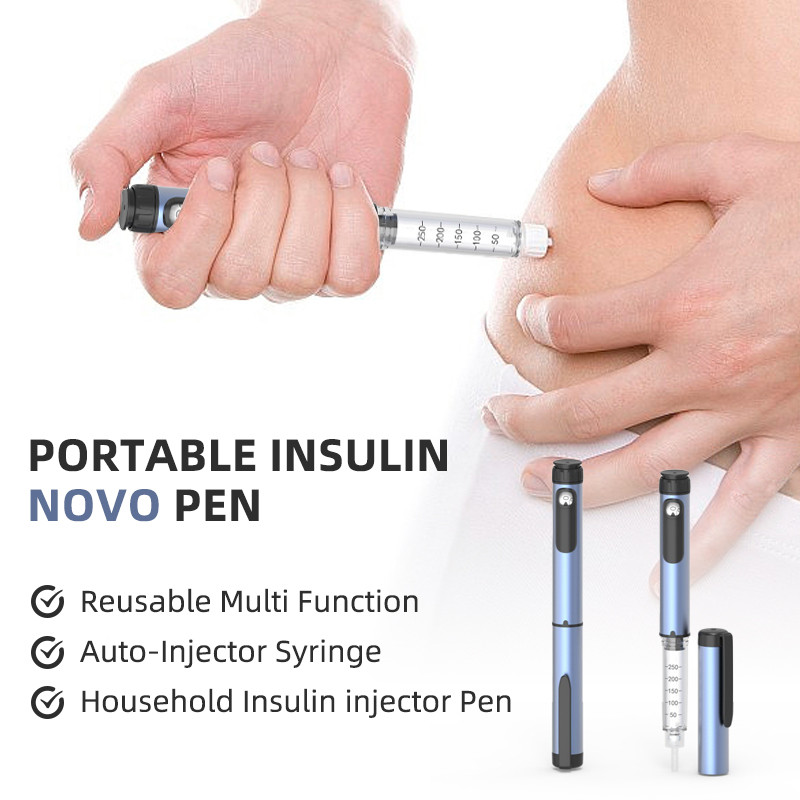 Jual Portable Insulin Novo Pen Reusable Multi Function Insulin Pen ...
