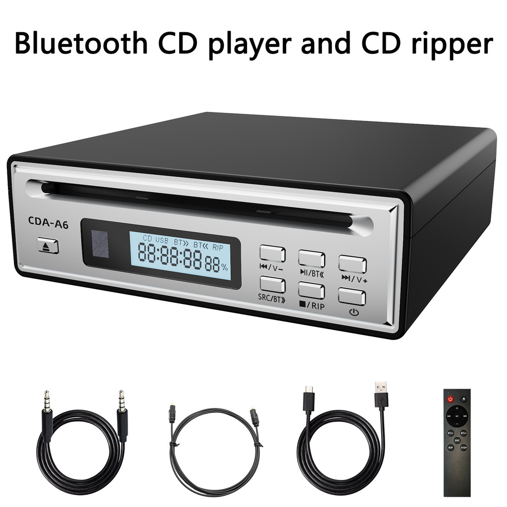 Jual Hi-Fi CD Ripper w/One-Touch WAV Ripping, Bidirectional Bluetooth ...