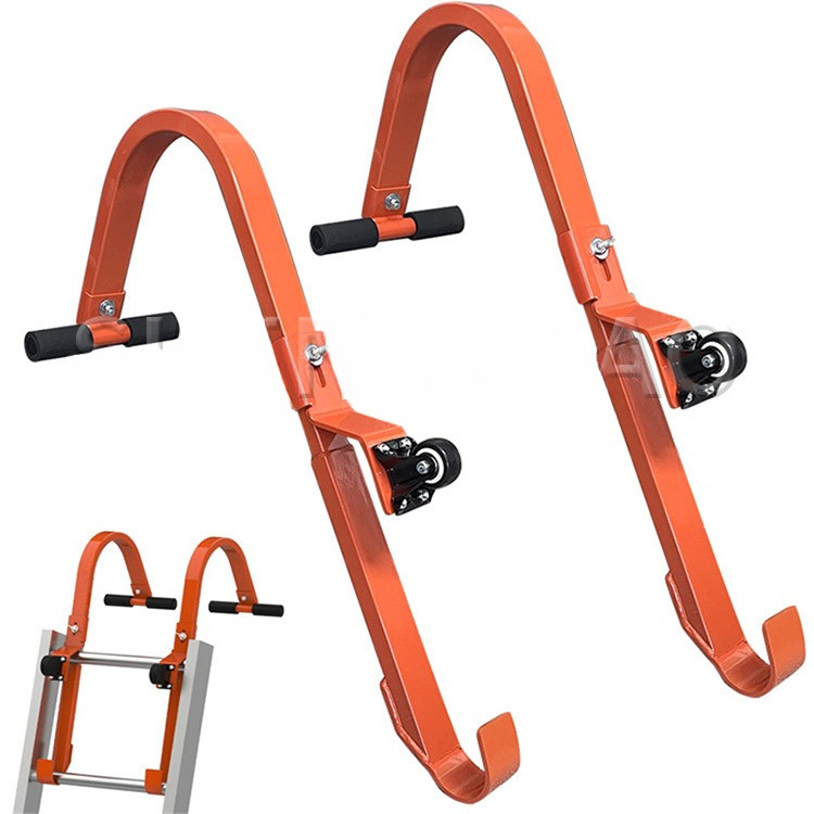 Jual Roof Ladder Steel Roof Ridge Ladder Hook For Wall 2 Pcs Ladder ...