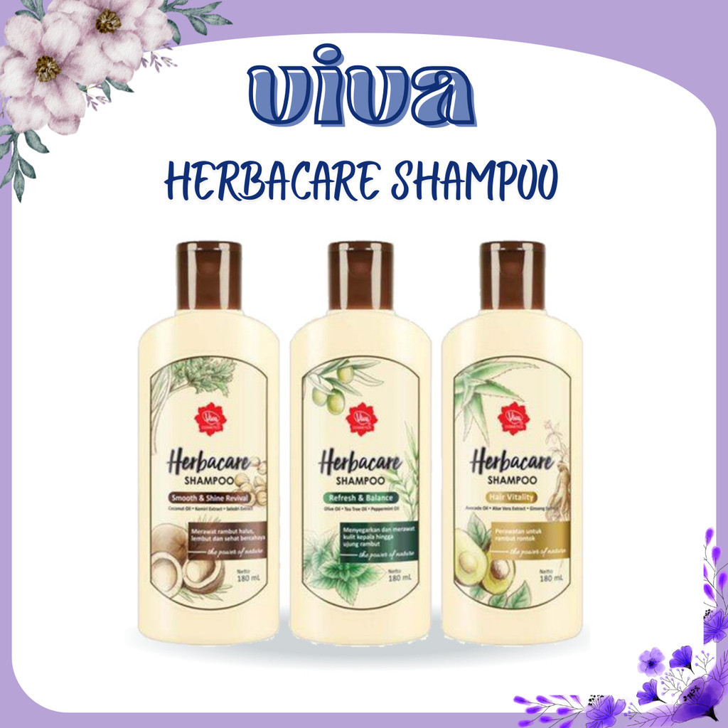 Jual Viva Herbacare Shampoo 180ml/Perawatan Rambut | Shopee Indonesia