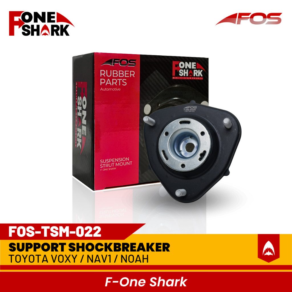 Jual F-One Shark FOS Karet Support Shock Breaker Depan Toyota Voxy ...