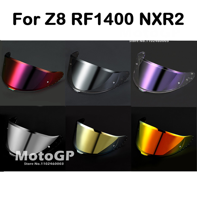 Shoei RF1400 X15 Helmet Visor Replacement Shield, Anti-Fog Sun Shield Accessory Compatible With RF-1400, CWR-2, X15, Z8, X-SPR PRO (Rainbow - View #5
