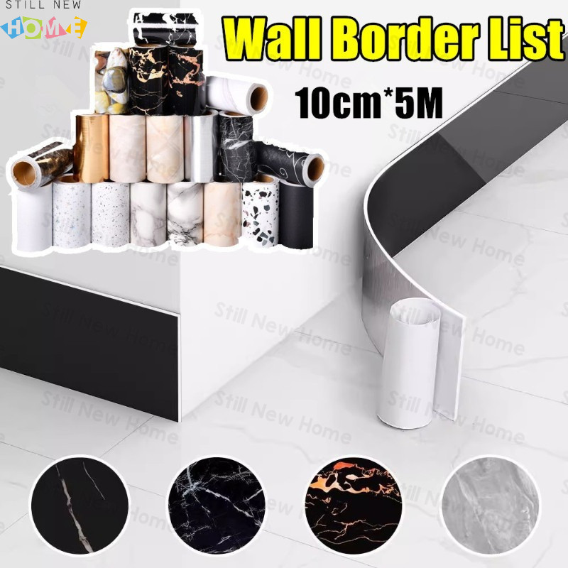 Jual 5M Border List Wallpaper Sticker Listborder Stiker Dekorasi Rumah ...