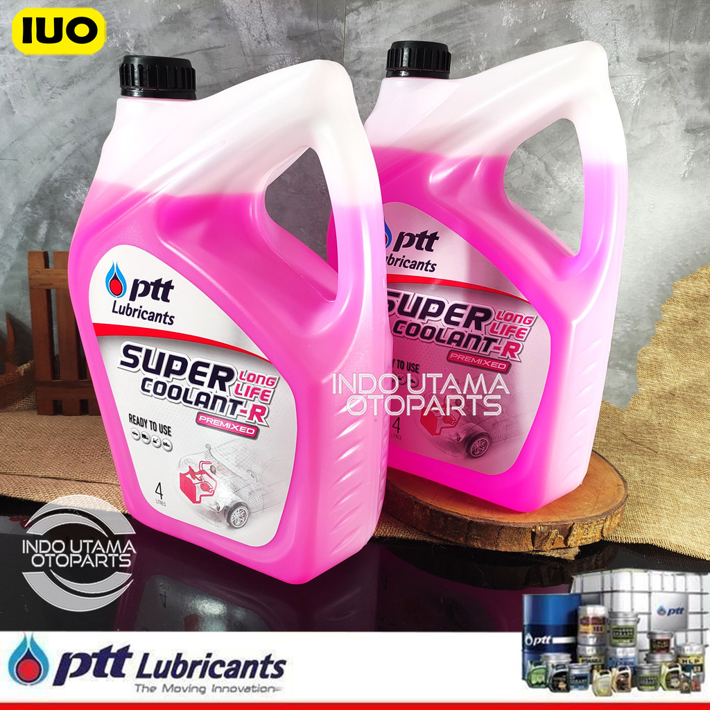 Jual Air Radiator Coolant PTT Lubricants Super Long Life Coolant 4L ...