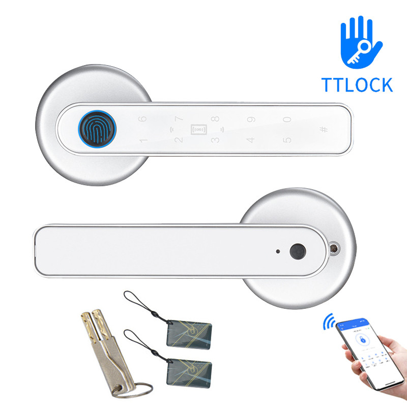 Jual TTLock APP Smart Fingerprint Password RFID Card Single Latch ...