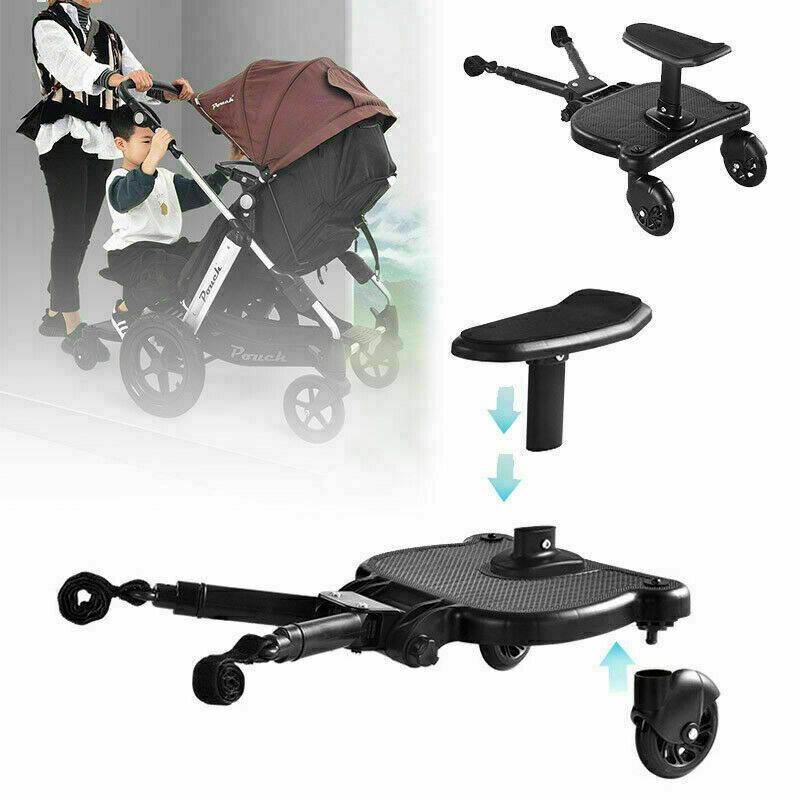 Jual F50 2 in 1 Universal Strollers Step Board Adapter with Seat Second ...