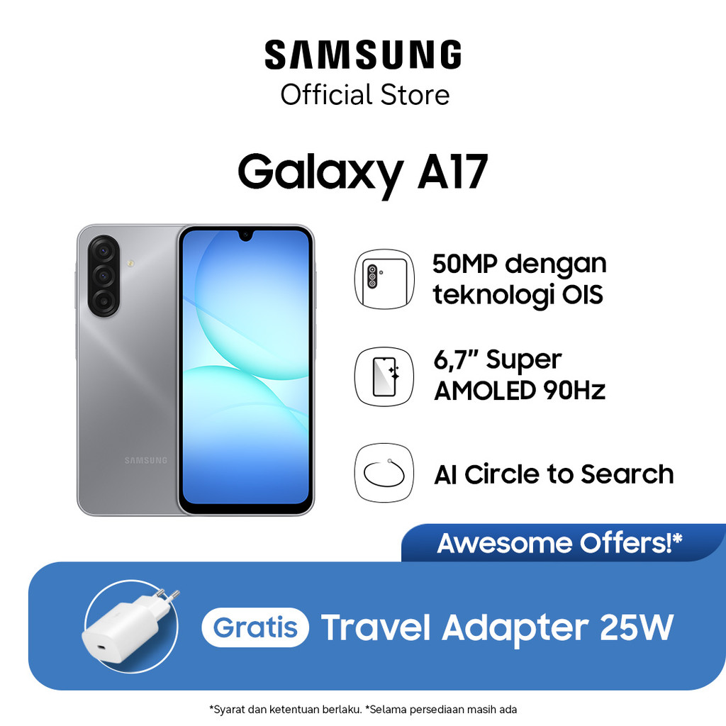 Samsung Galaxy A17 8/256GB - Gray