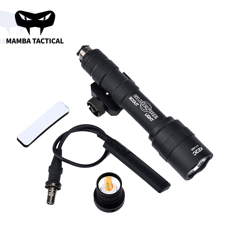 Jual Tactical SF Surefir M600 M600B M600U Flashlight Metal C Softair ...